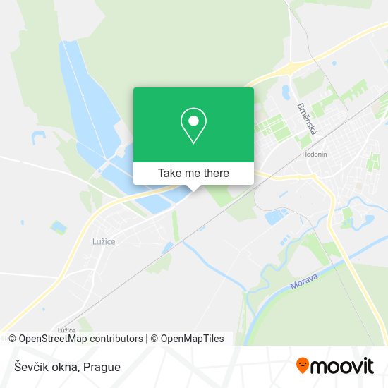 Карта Ševčík okna