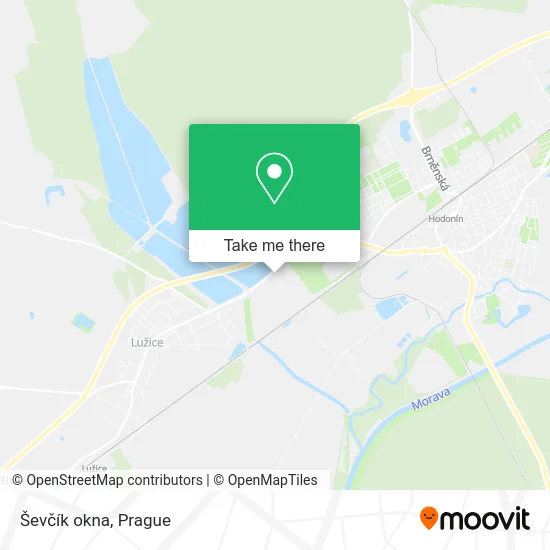 Карта Ševčík okna