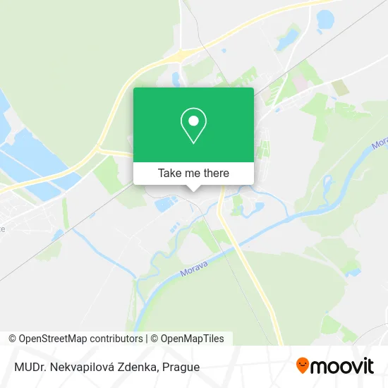 Карта MUDr. Nekvapilová Zdenka