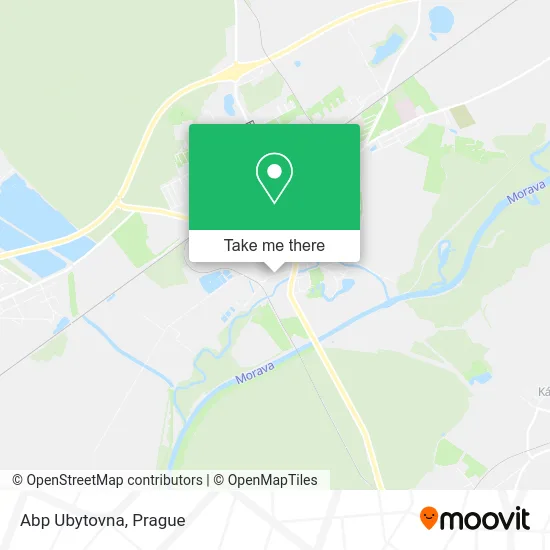 Карта Abp Ubytovna