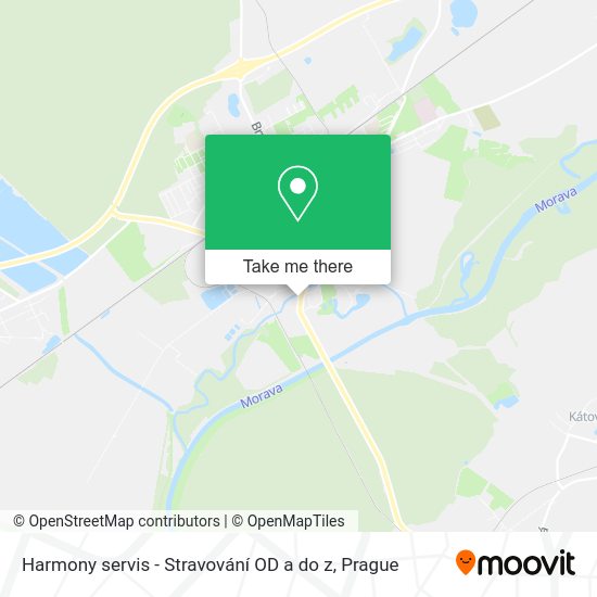 Harmony servis - Stravování OD a do z map