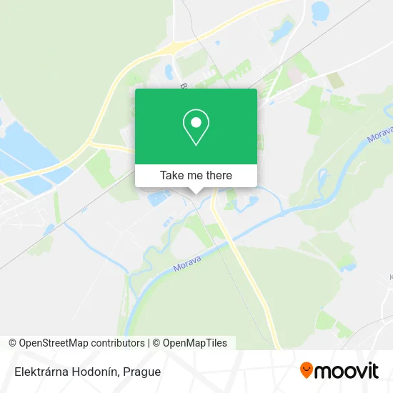 Карта Elektrárna Hodonín