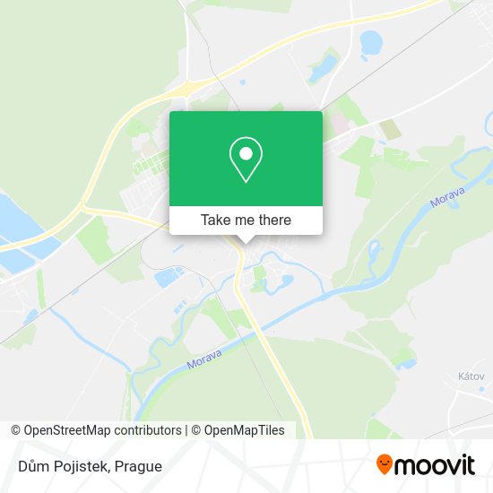 Карта Dům Pojistek