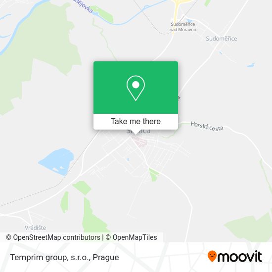 Карта Temprim group, s.r.o.