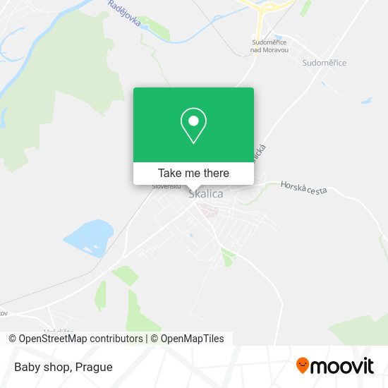 Baby shop map