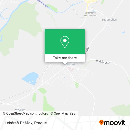 Lekáreň Dr.Max map