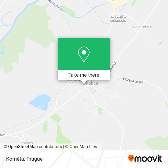 Карта Kométa