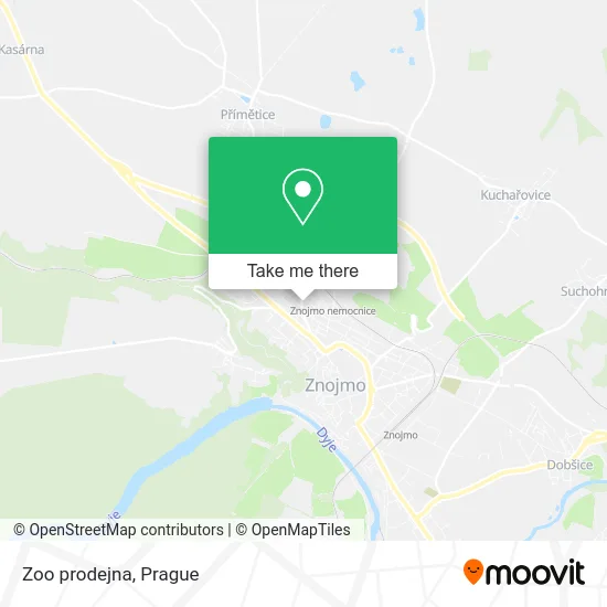 Карта Zoo prodejna