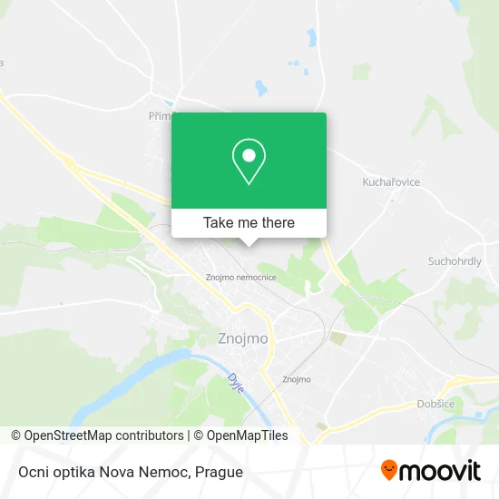 Карта Ocni optika Nova Nemoc