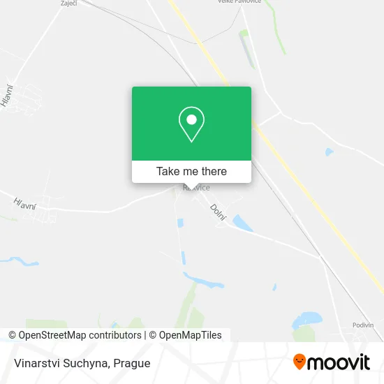 Карта Vinarstvi Suchyna