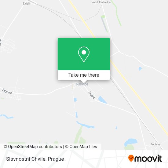 Slavnostní Chvíle map