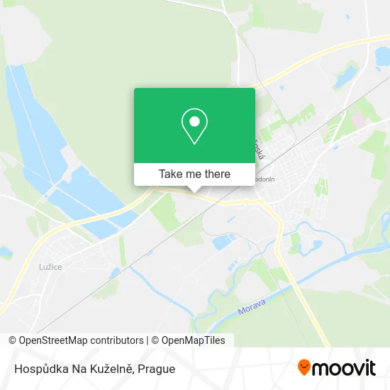 Карта Hospůdka Na Kuželně