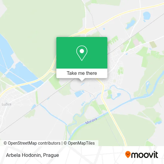 Карта Arbela Hodonin