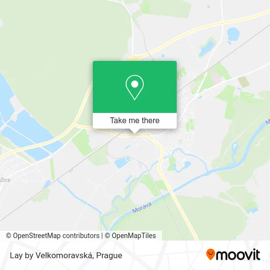 Карта Lay by Velkomoravská