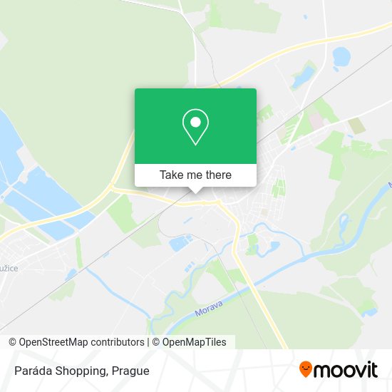 Карта Paráda Shopping