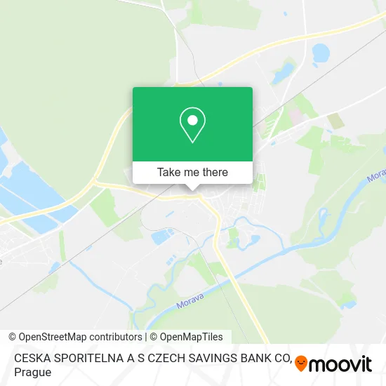 Карта CESKA SPORITELNA A S CZECH SAVINGS BANK CO