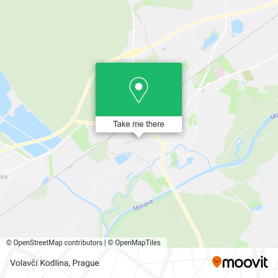 Volavčí Kodlina map
