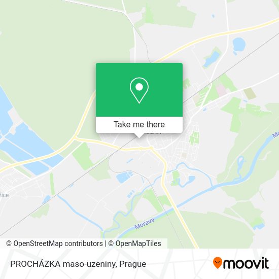 Карта PROCHÁZKA maso-uzeniny