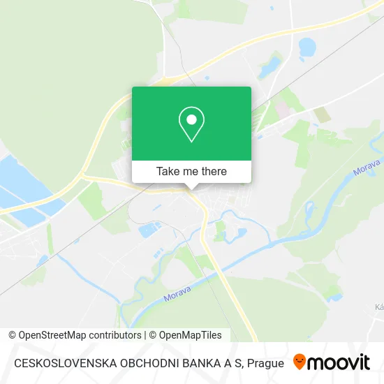 Карта CESKOSLOVENSKA OBCHODNI BANKA A S