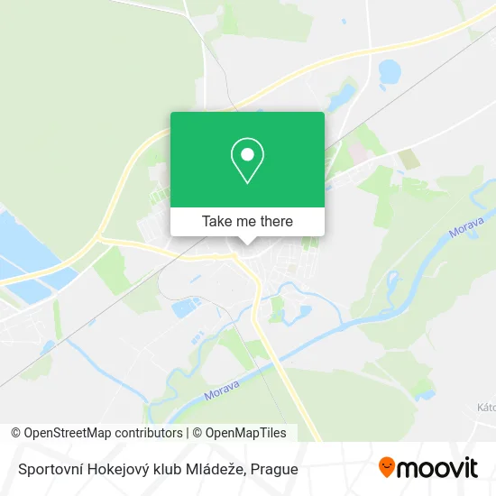 Карта Sportovní Hokejový klub Mládeže