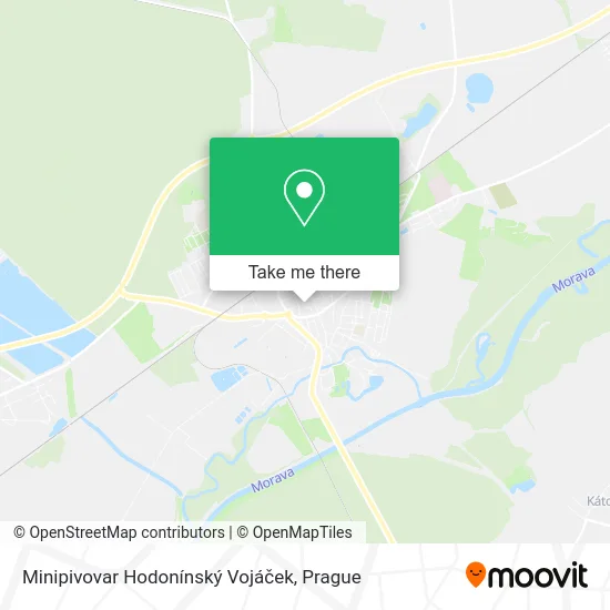 Карта Minipivovar Hodonínský Vojáček