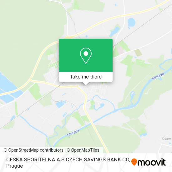 Карта CESKA SPORITELNA A S CZECH SAVINGS BANK CO