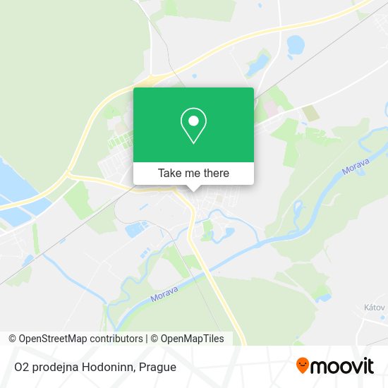 Карта O2 prodejna Hodoninn