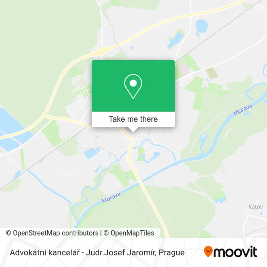 Карта Advokátní kancelář - Judr.Josef Jaromír