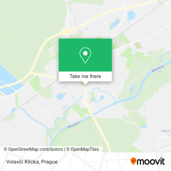 Карта Volavčí Klícka