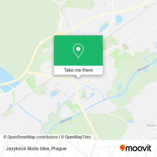 Карта Jazyková škola Idea