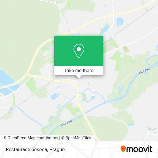 Карта Restaurace beseda