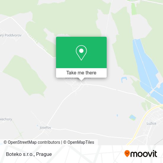 Boteko s.r.o. map