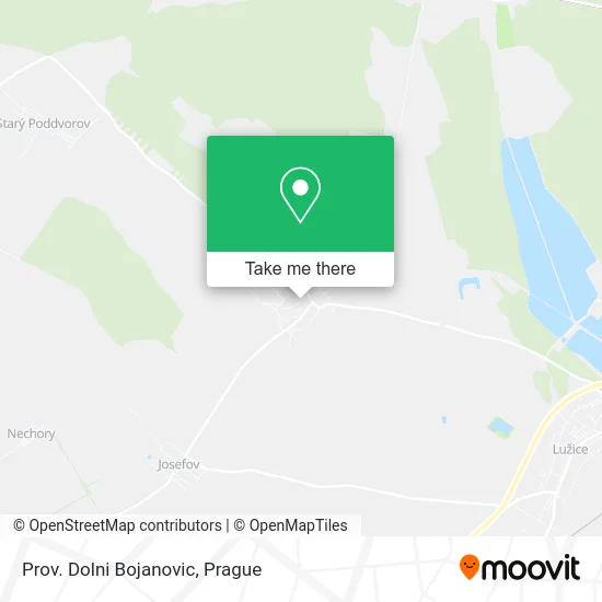Карта Prov. Dolni Bojanovic