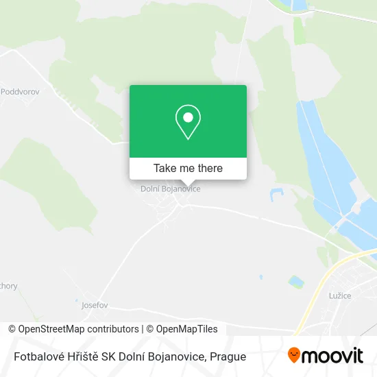 Fotbalové Hřiště SK Dolní Bojanovice map