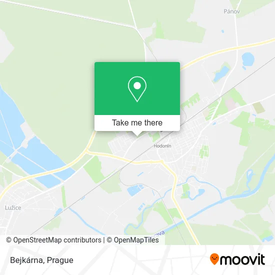 Карта Bejkárna