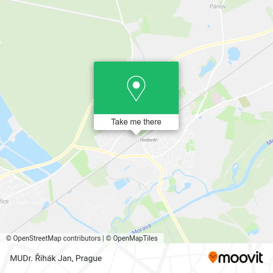 Карта MUDr. Řihák Jan