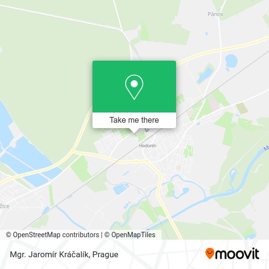 Mgr. Jaromír Kráčalík map