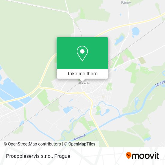 Карта Proappleservis s.r.o.
