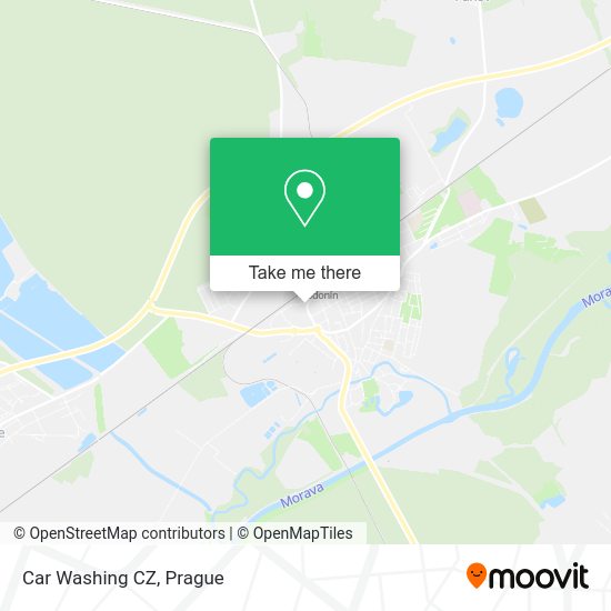 Карта Car Washing CZ