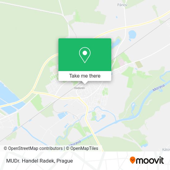 Карта MUDr. Handel Radek