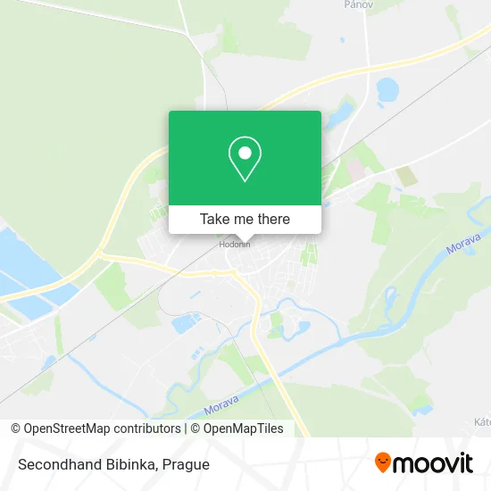 Карта Secondhand Bibinka