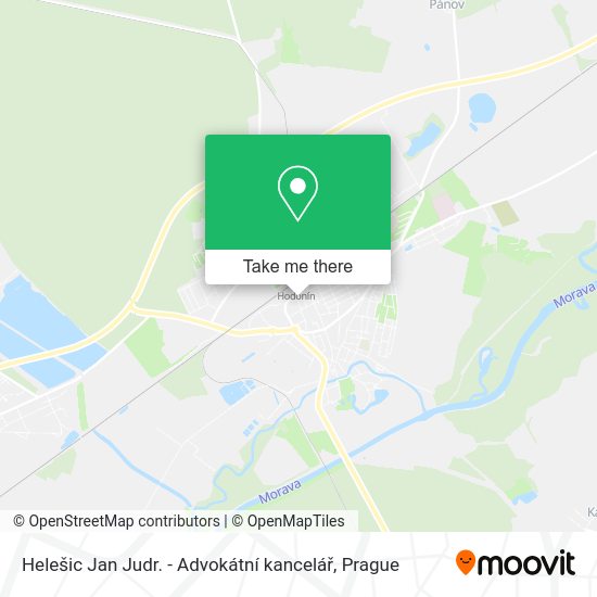 Helešic Jan Judr. - Advokátní kancelář map