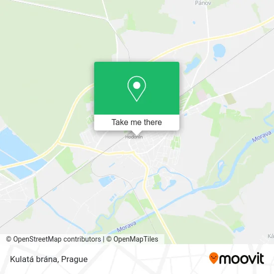 Карта Kulatá brána