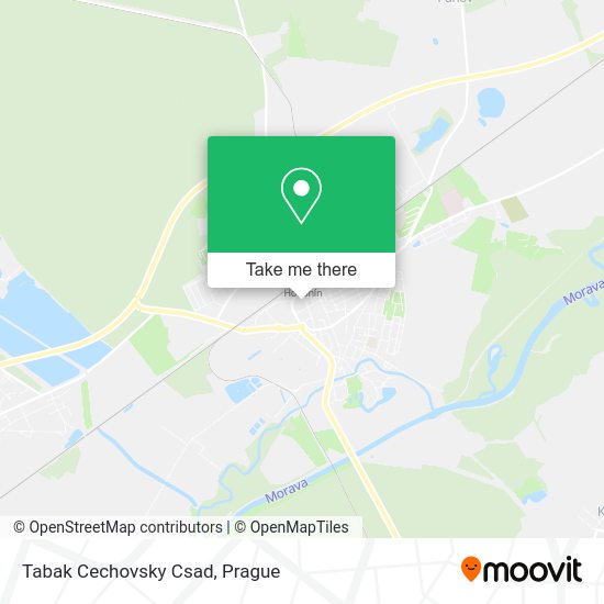 Карта Tabak Cechovsky Csad