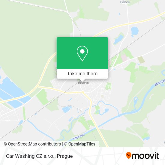 Карта Car Washing CZ s.r.o.