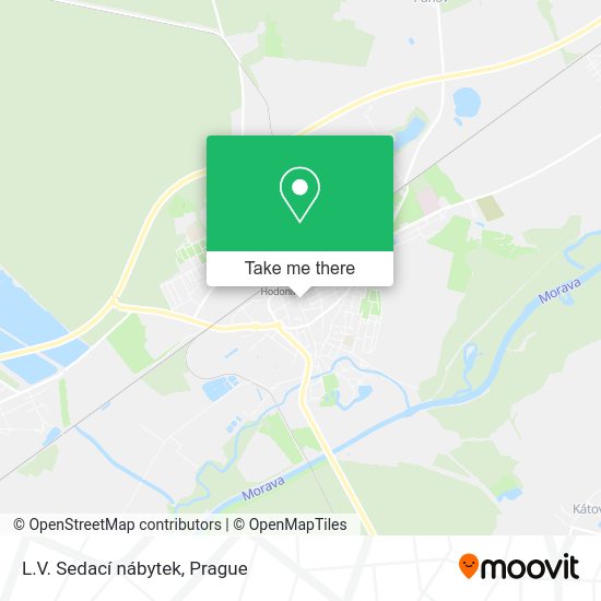 L.V. Sedací nábytek map