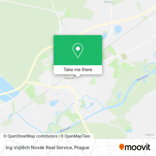 Карта Ing.Vojtěch Novák Real-Service