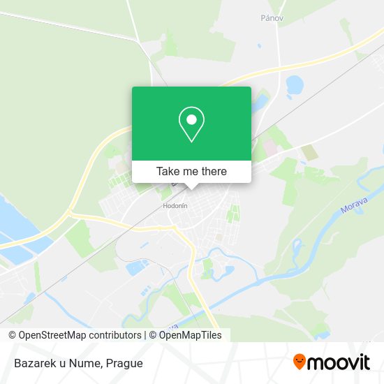 Карта Bazarek u Nume