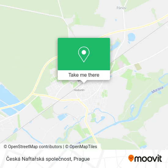 Карта Česká Naftařská společnost