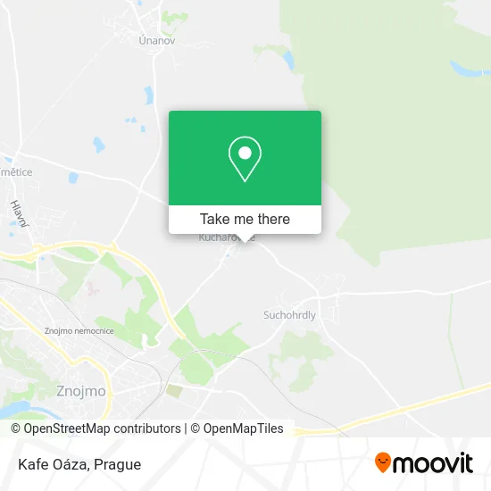 Карта Kafe Oáza